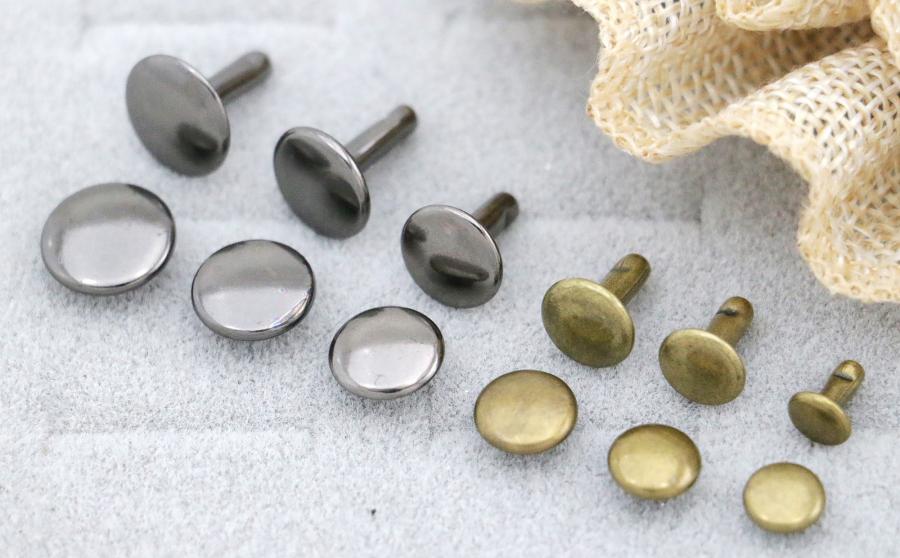 Rivets DoubleSided Round GoldStar Tool